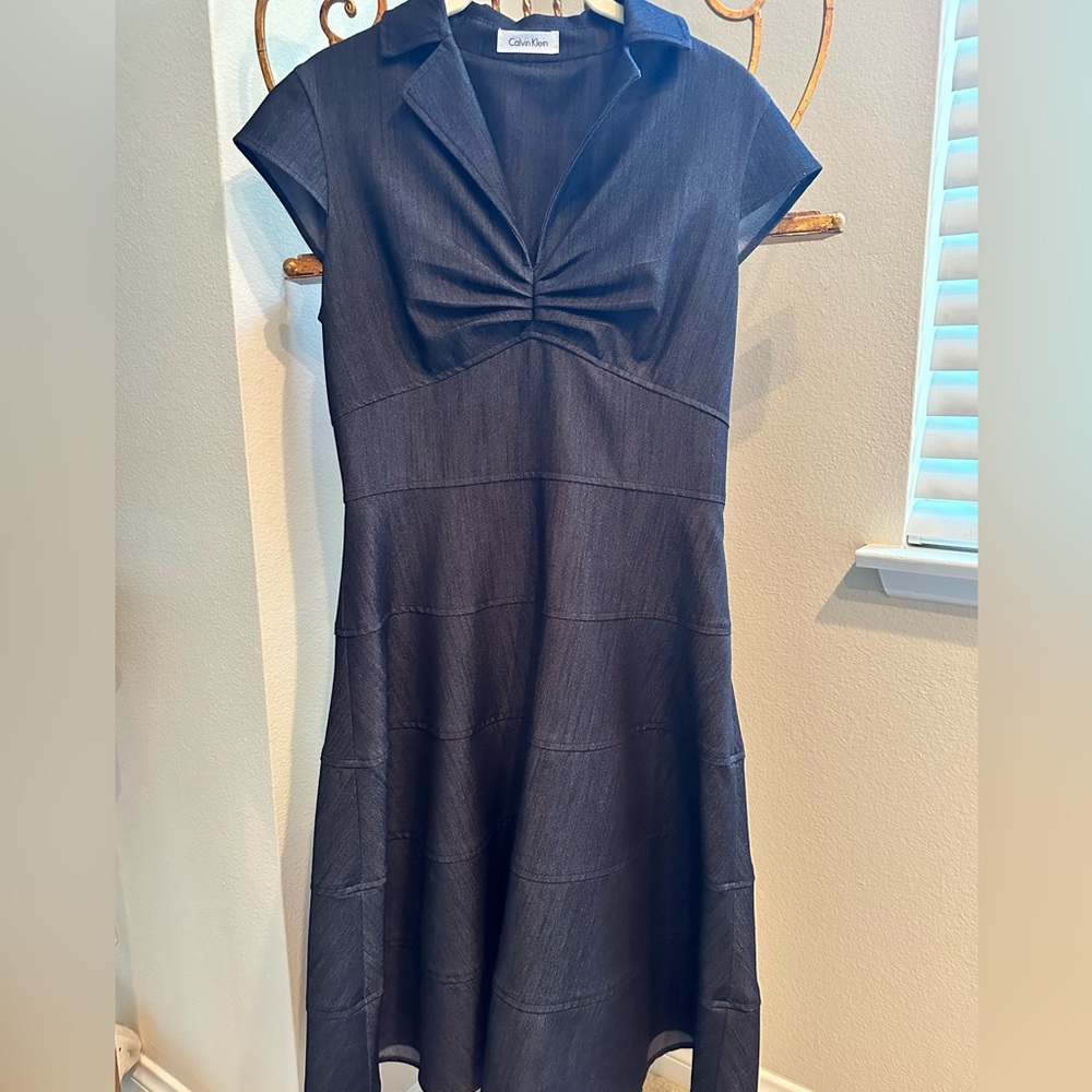 🎁Calvin Klein Denim Dress Small🎁